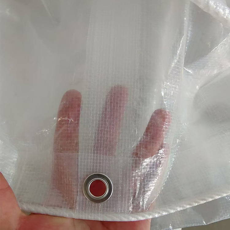 Transparentní PE plachta pro velké zatížení